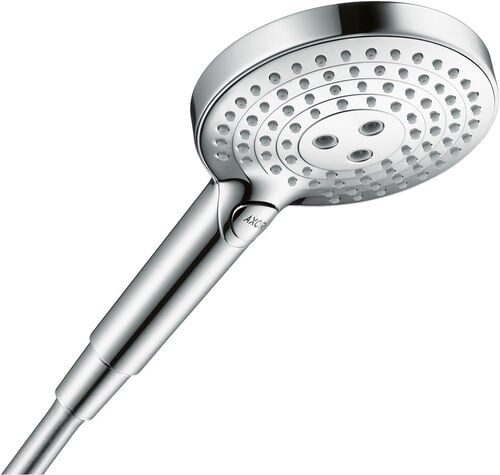 Douche &agrave; main Axor Shower Solutions 120 3-jet Couleur acier inoxydable