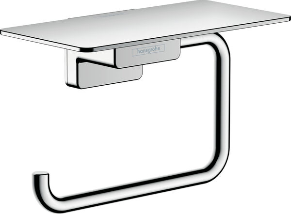 Papierhalter Hansgrohe AddStoris, Wandmodell, mit Ablage, 150 x 80 mm image number 0