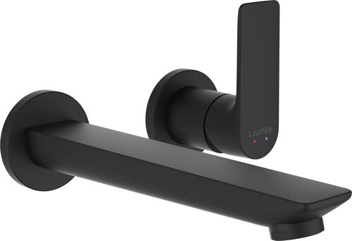 Wandmischer Endmontageset Laufen Cityplus Titanschwarz matt PVD