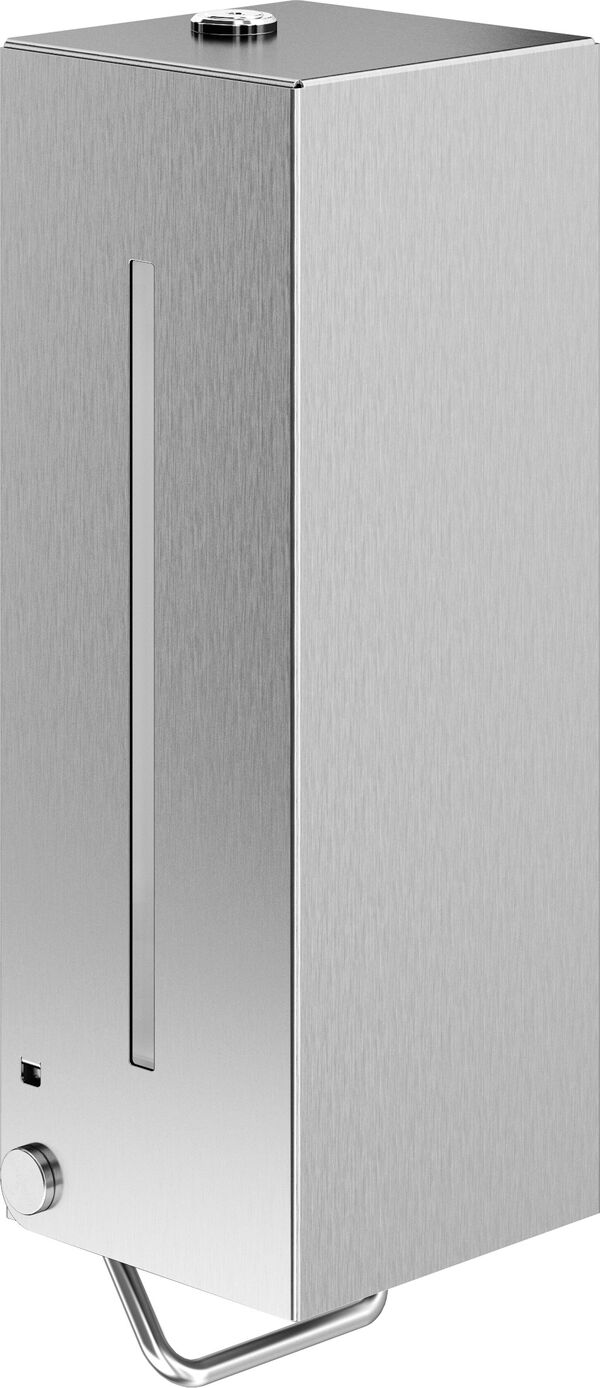 Seifenspender Hewi System 900, Wandmodell, 600 ml, Edelstahl image number 0
