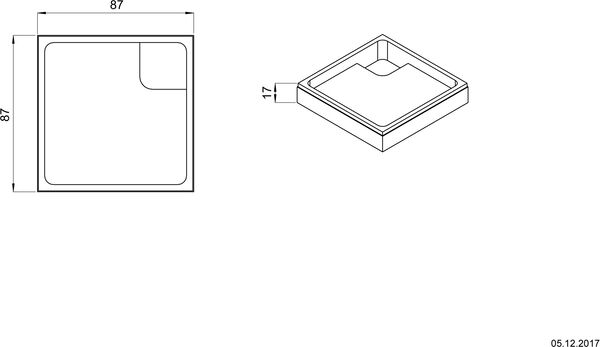 Support de receveur de douche Alterna ecoplan image number 1
