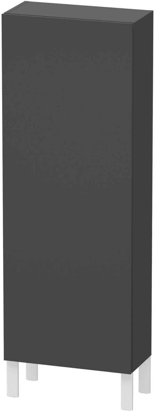 Armadietto laterale L-Cube, laminato, larghezza 50 cm, altezza 132 cm, profondità 24,3 cm, 1 porta image number 0