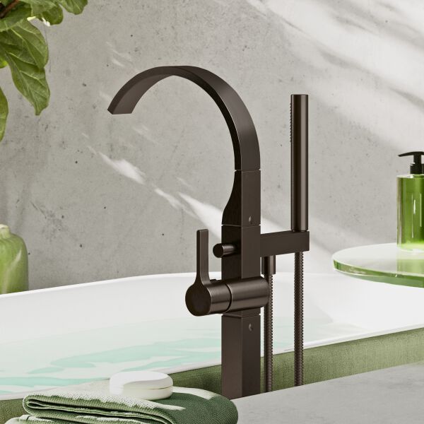 Bademischer Dornbracht Cyo-Standmodell Dark chrome image number 2