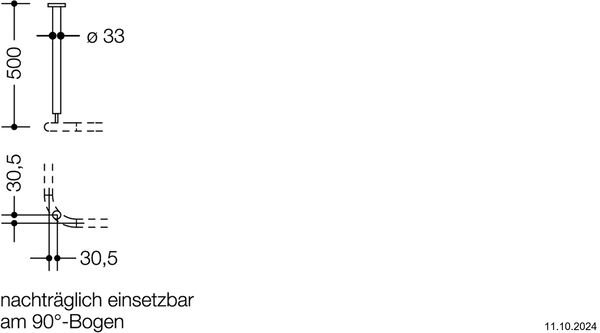 Support au plafond Hewi Rouge rubis image number 1