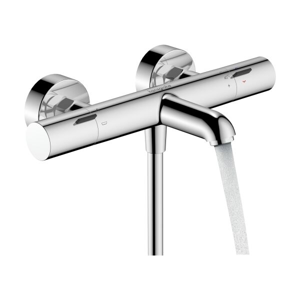 Bademischer Hansgrohe Ecostat Fine schwarz matt image number 1