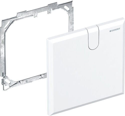 Plaque de recouvrement Geberit Blanc