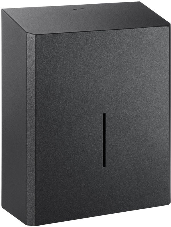 Distributore di salviette in carta Hygolet Hygofold Edge, per 500 salviette, acciaio inossidabile, image number 0