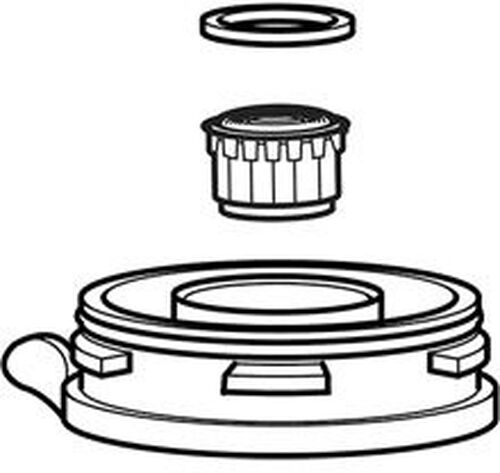 Griglia KWC Domo Nero RAL 9005