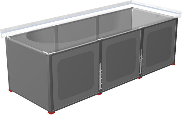Badewannenträger Gabag  Compact C 550 für Stahlwannen 170 x 70 cm  image number 0
