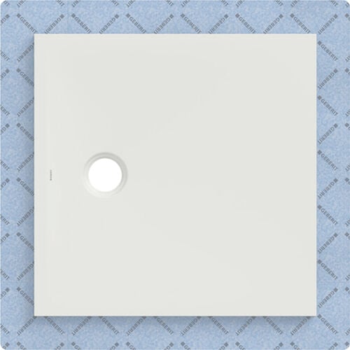 Duschfl&auml;che Geberit CleanFloor30 Weiss matt