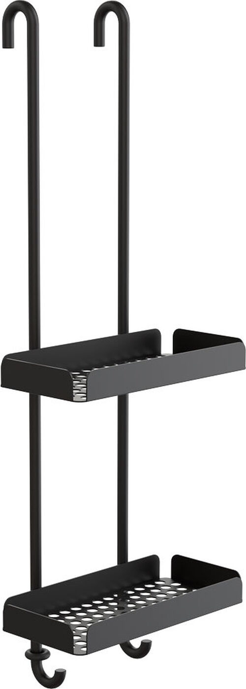 Duschablage Frost Nova 2 Schwarz matt