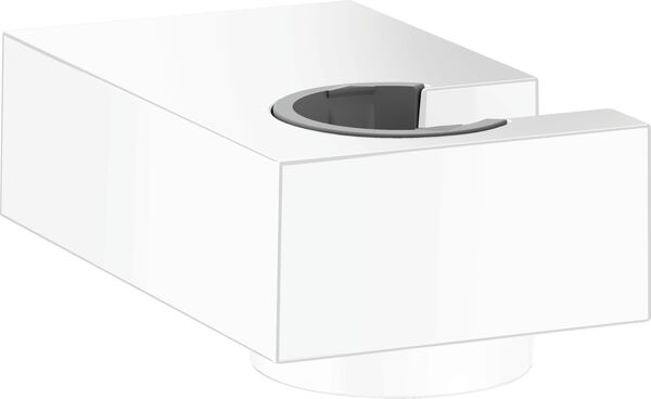 Support de douche Hansgrohe Porter E Blanc mat image number 0