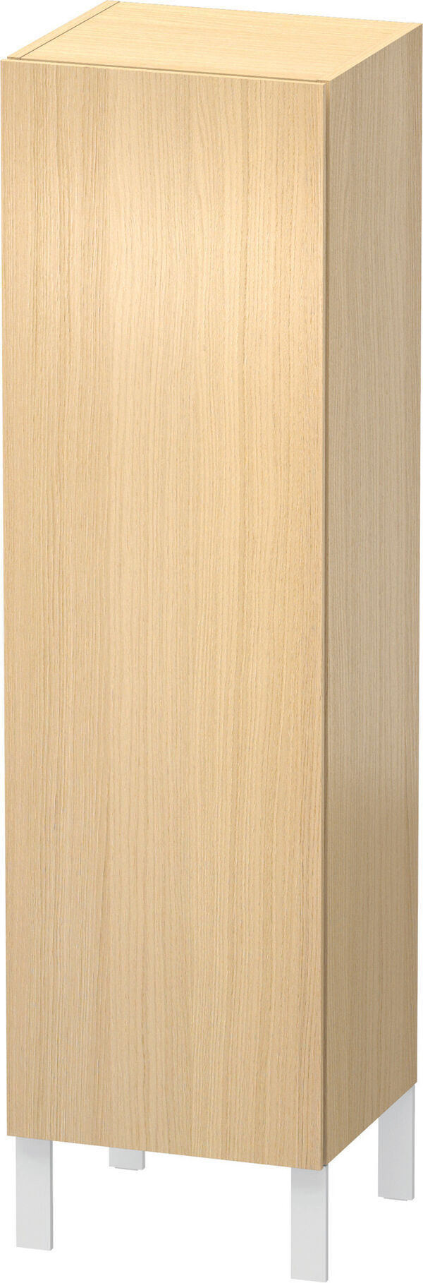 Armadietto laterale L-Cube, in legno impiallacciato, larghezza 40 cm, altezza 132 cm, profondità image number 0
