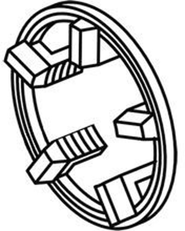 Anello di fissaggio per troppopieno Hansgrohe Exafill (95088000)  image number 0