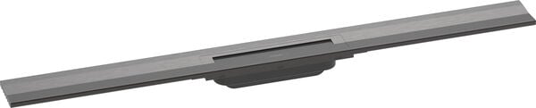 Canale doccia Hansgrohe RainDrain Flex, 90 cm accorciabile, larghezza ruggine 76 mm, montaggio a image number 0