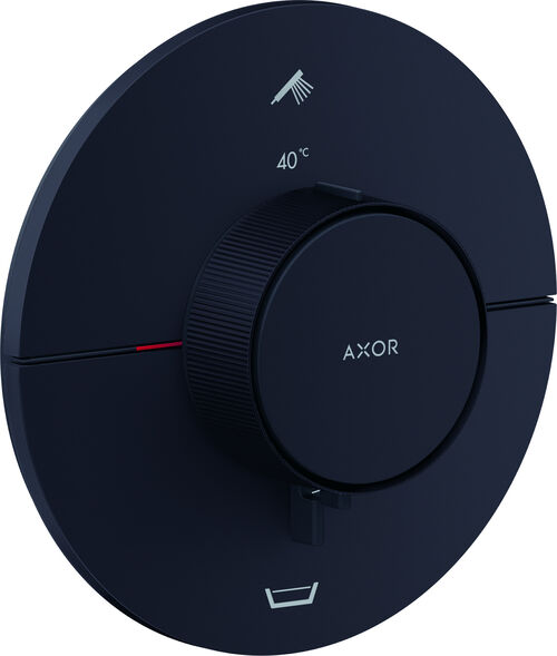 Syst&egrave;me de douche Axor ShowerSelect ID Noir mat