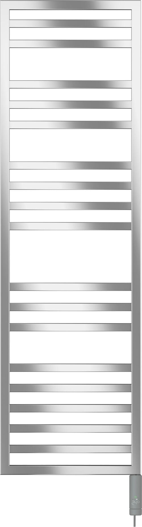 Badheizk&ouml;rper Zehnder Quaro Spa Verchromt Heizpatrone rechts