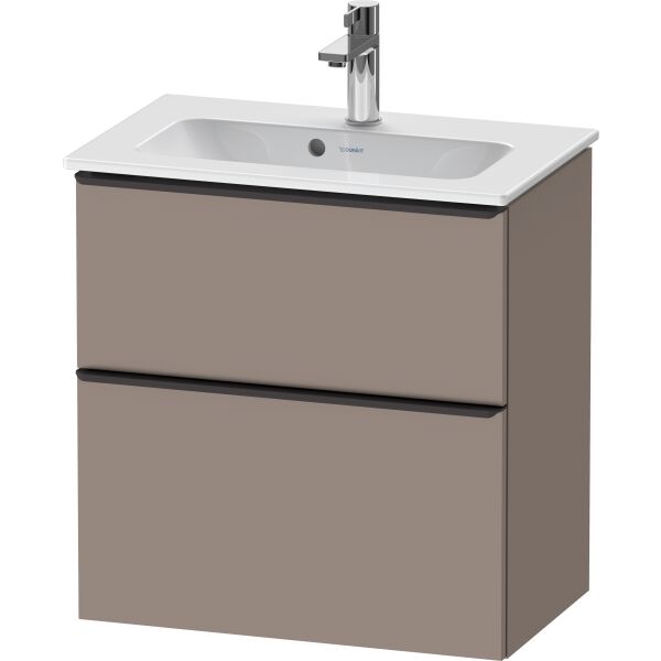 Waschtischmöbel Duravit D-Neo basalt matt image number 1