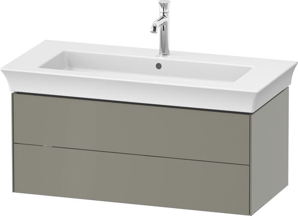 Meuble sous-lavabo Duravit White Tulip Stone grey mat image number 0