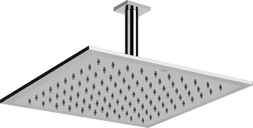 Soffione ad effetto pioggia Emporio ½" nero opaco