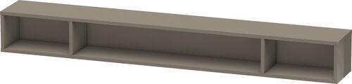 Regalelement Duravit L-Cube Flannel grey hochglanz