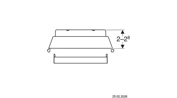 Set de supports en caoutchouc Geberit Duofix image number 1