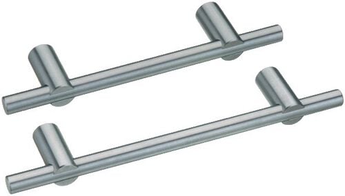 Opo Oeschger Relinggriffe Edelstahl matt B/T/ø 188/35/10mm, BD 128mm