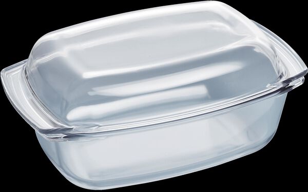 Siemens Glasbräter 5.1 L, aus Backofen- und Mikrowellen-geeignetem Glas image number 0