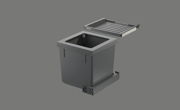 Suter Inox Müllex X-Line, Set X45 M35 Basic, Einbauhöhe 367 mm image number 0
