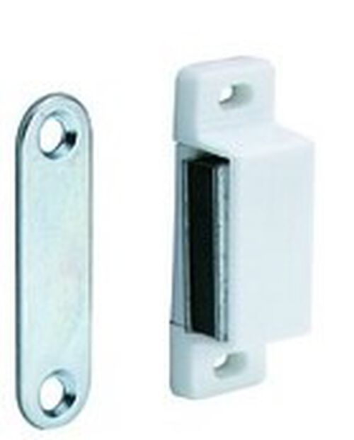 Opo Oeschger Arr&ecirc;ts magn&eacute;tiques, blancs 46mm