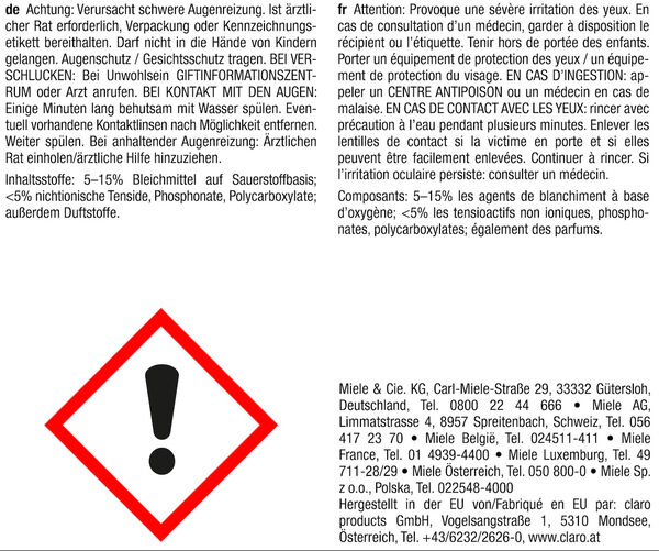 Miele IntenseClean 200g image number 1