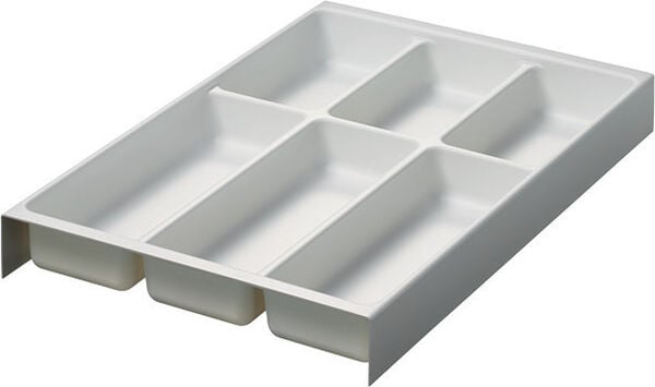 Opo Oeschger Besteckeinsatz MONO, weiss genarbt image number 0