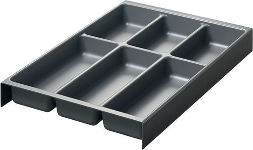 Opo Oeschger Besteckeinsatz MONO, Schiefergrau genarbt