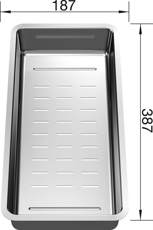 Blanco Cuvette videsauce en inox Acier inoxydable