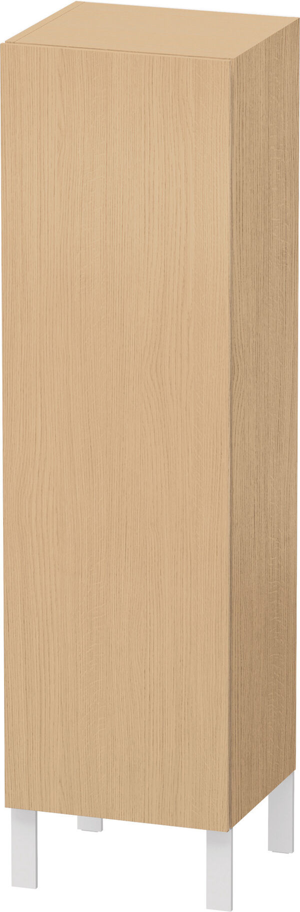 Armadietto laterale L-Cube l:40 cm, a:132 cm, p:36,3 cm 1 porta, cerniere 3 ripiani in vetro image number 0