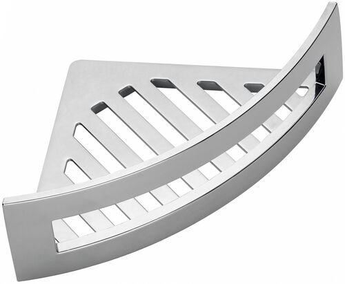 Tablette pour douche Alterna duschbay - modèle d'angle chromé