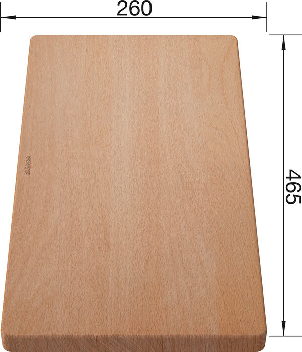 Blanco Planche à decouper en bois 465 x 260 mm bois de hêtre image number 0