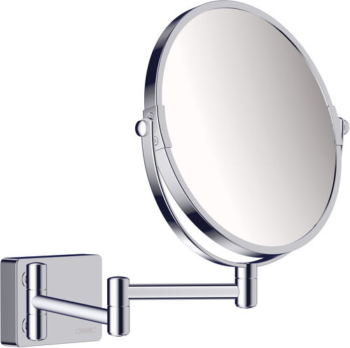 Miroir cosmétique Hansgrohe AddStoris chromé