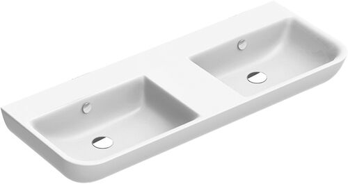Lavabo double Alterna modena blanc Cleaneffekt