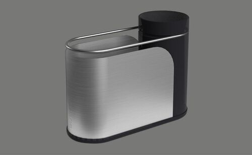 Suter Inox Utensilienhalter Ordo Silikon Dark Grey 202 x 157 x 79 mm