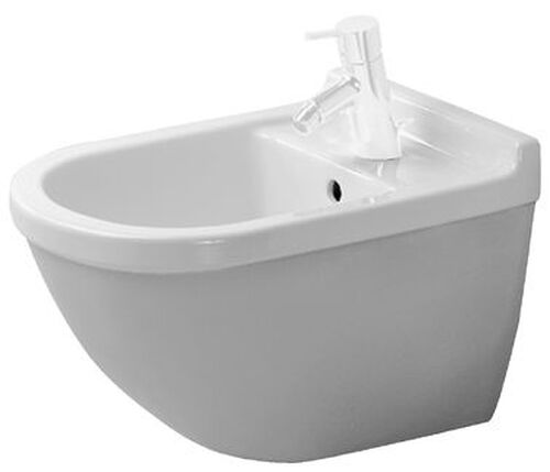 Wand-Bidet Philippe Starck 3 weiss Cleaneffekt