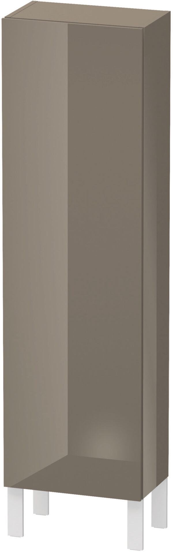 Seitenschrank Duravit L-Cube flannel grey hochglanz image number 0
