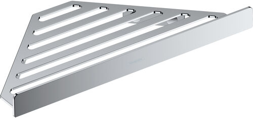 Porte-savon à barettes d'angle Hansgrohe AddStoris chromé