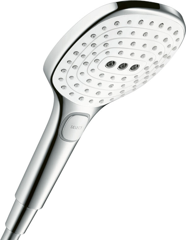 Douche à main Hansgrohe Raindance Select E 120 chromé-blanc image number 0