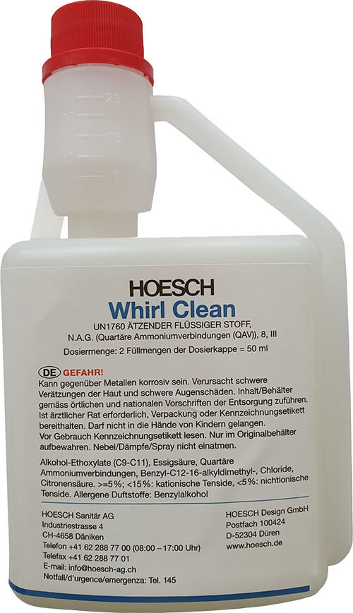 Desinfektionsmittel Hoesch Whirl-Clean